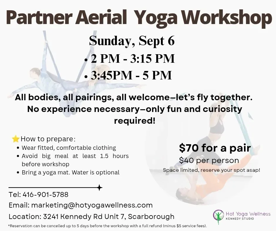 Partner Aerial Yoga Workshop