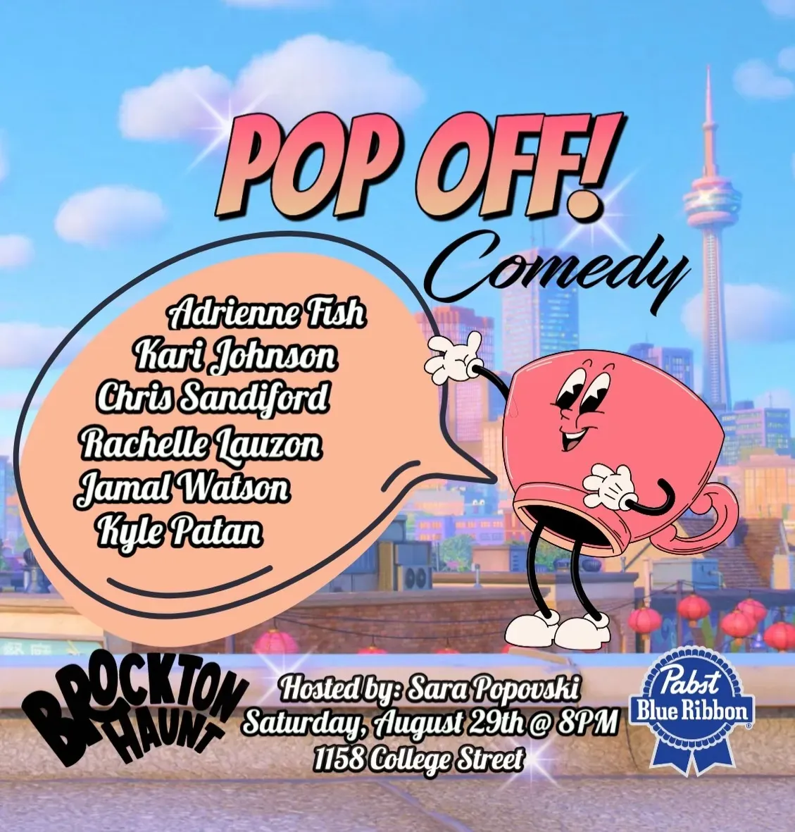 POP OFF! Comedy