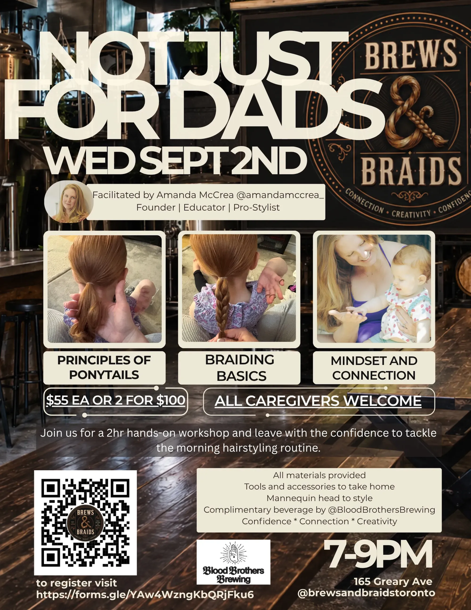 Brews and Braids Hair Workshop