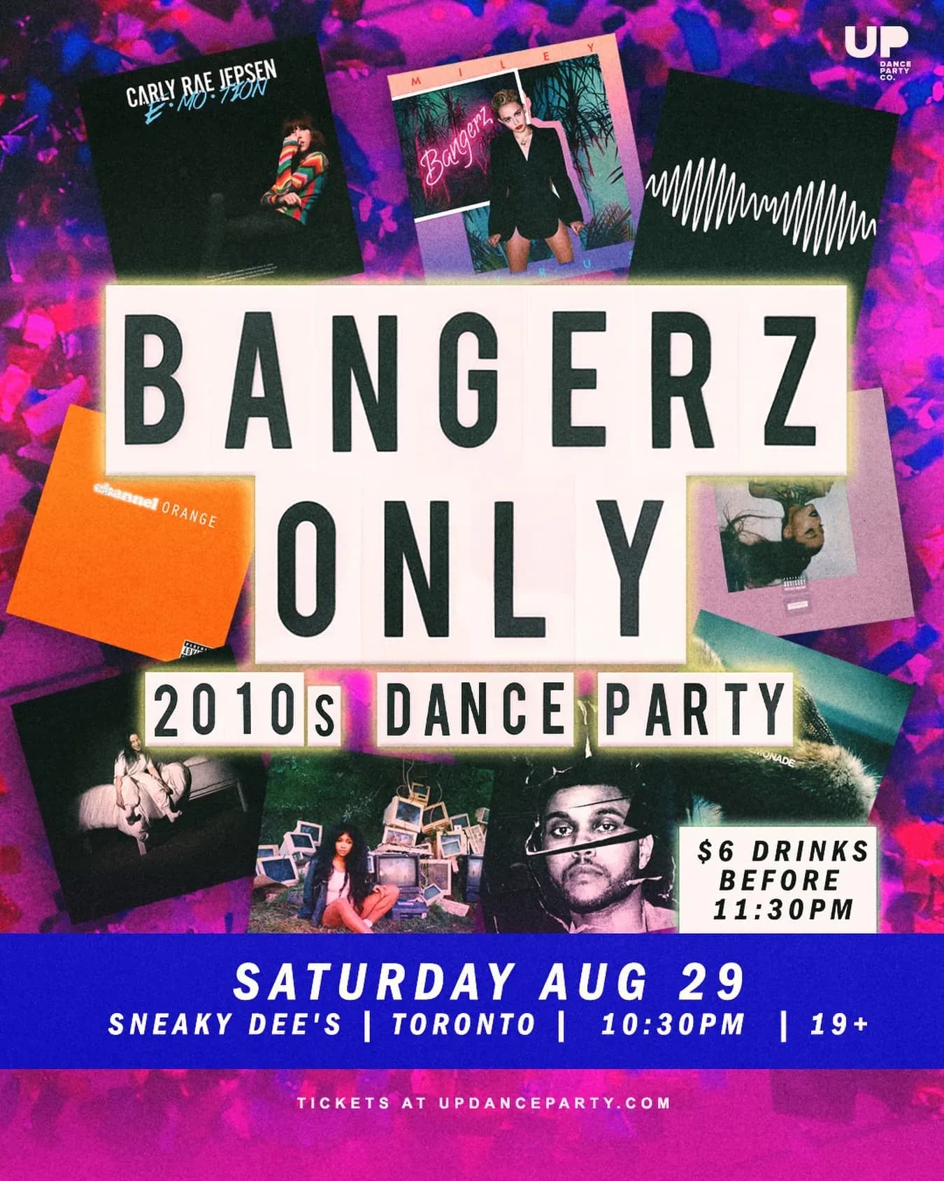 Bangerz Only: 2010s Dance Party