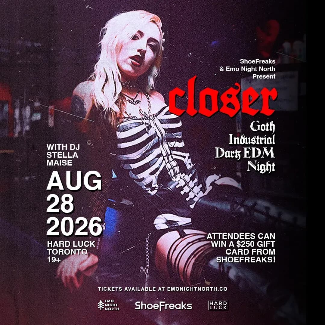 CLOSER: Goth x Industrial x Dark EDM Night