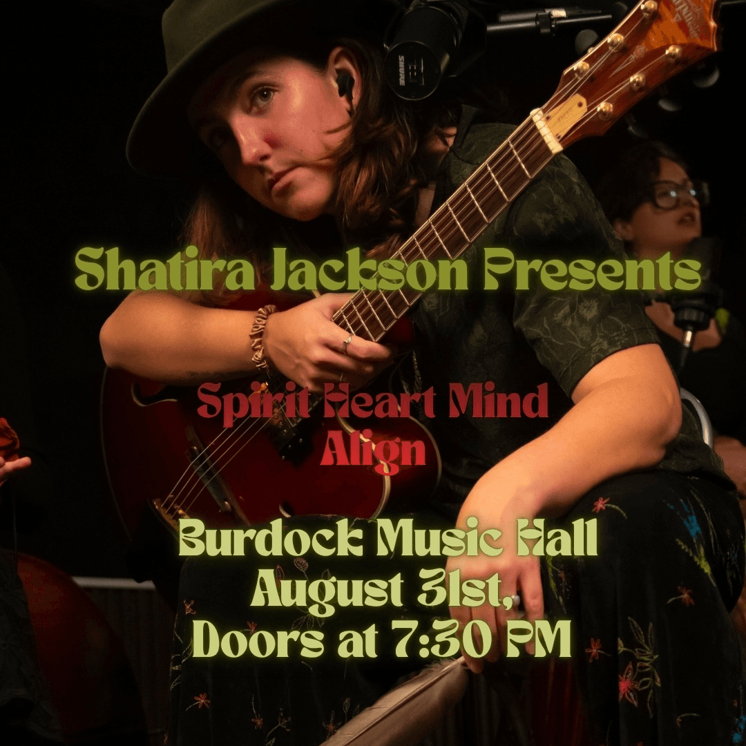 Shatira Jackson, with show opener Toronto Sitar.