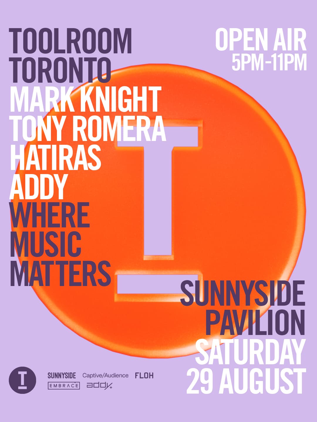 Sunnyside Sessions x Toolroom Records Takeover