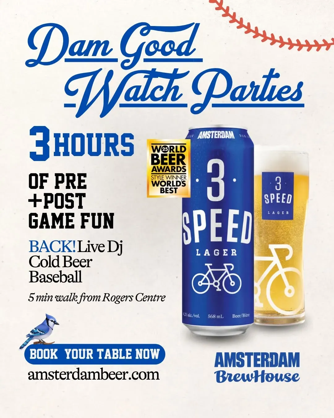 Jays Watch Party: vs Mariners