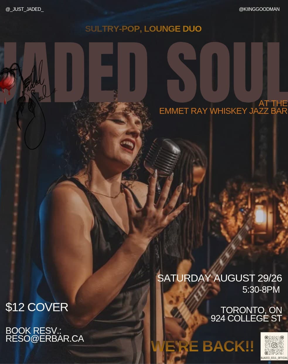 Jaded Soul, Sultry-pop, lounge