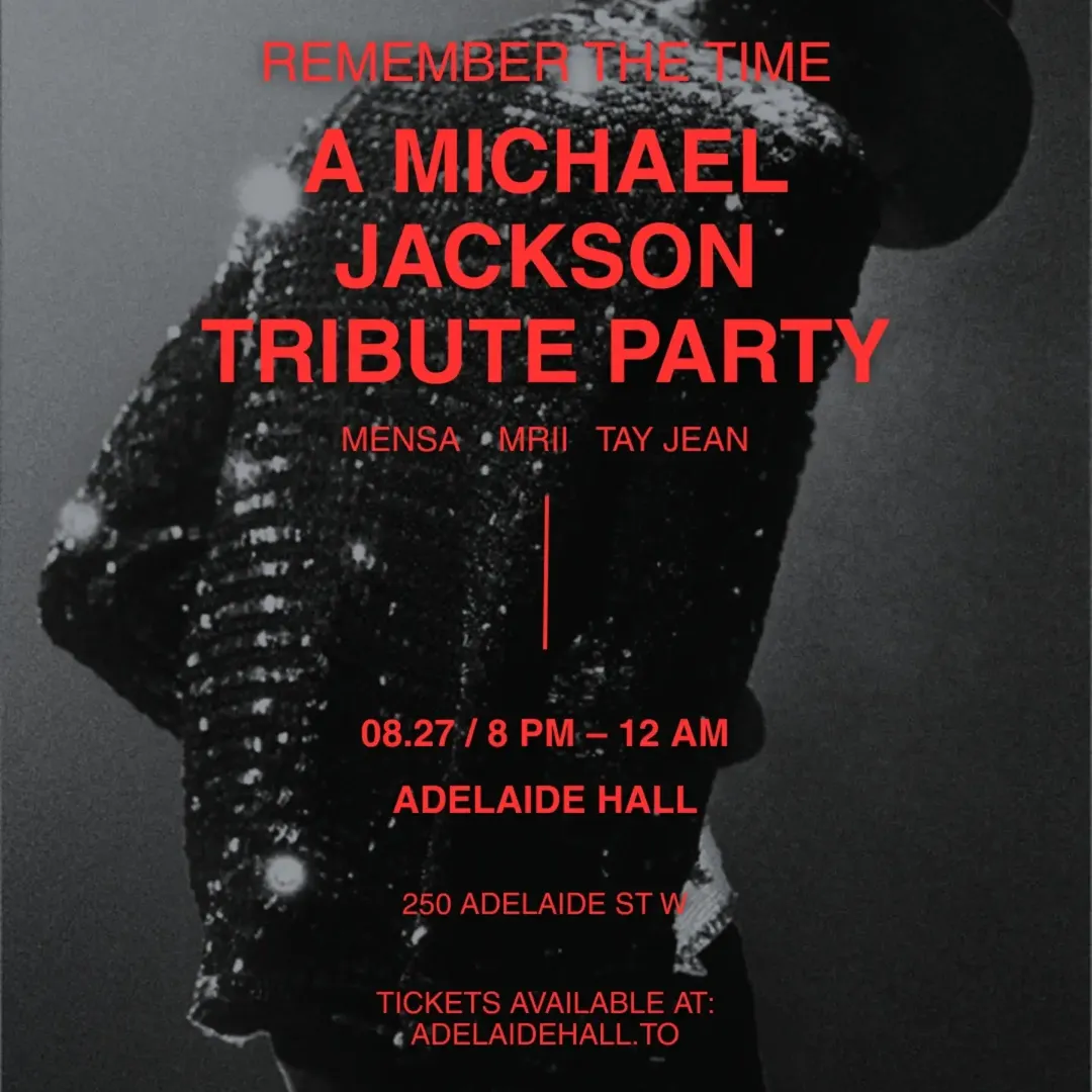 Remember the Time: A Michael Jackson Tribute Party