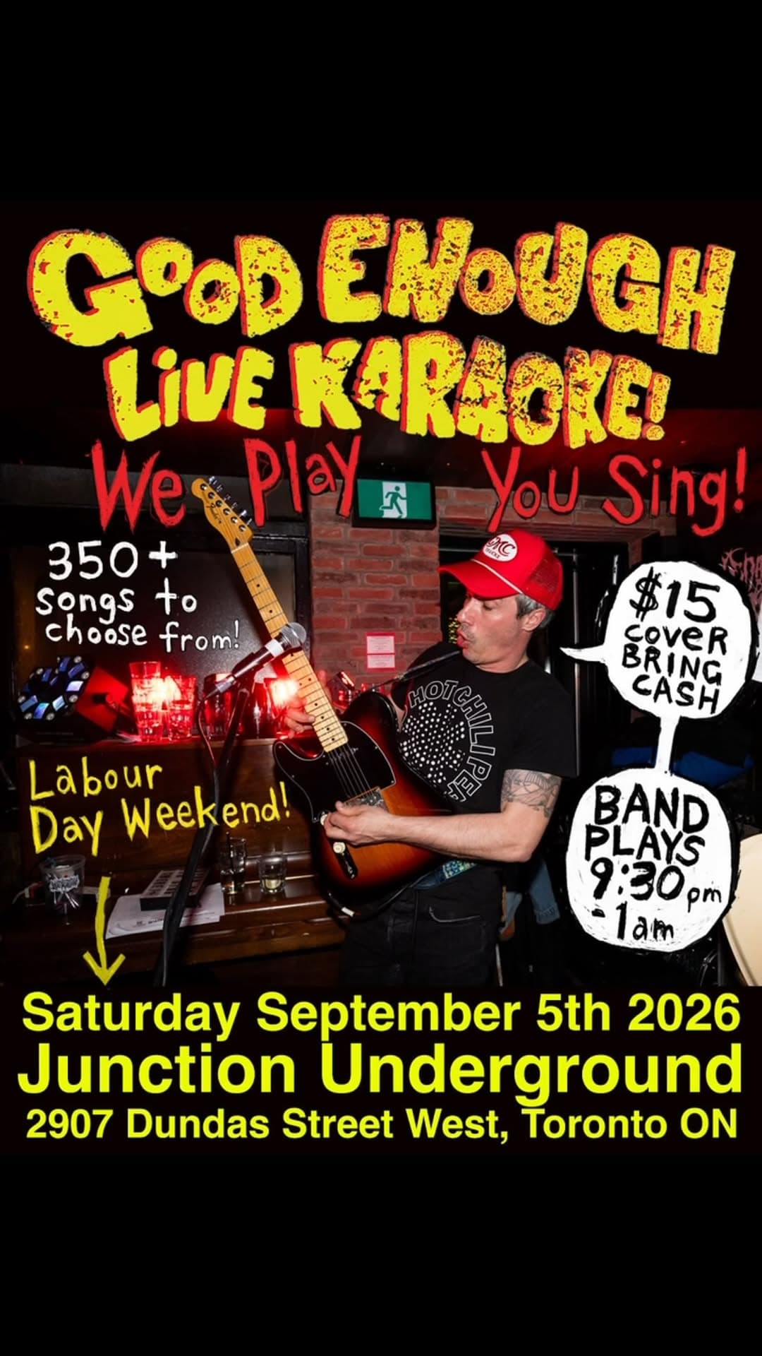 Good Enough Live Karaoke